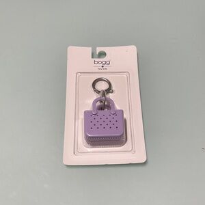 BOGG BAG Purple Tiny Tote Keychain